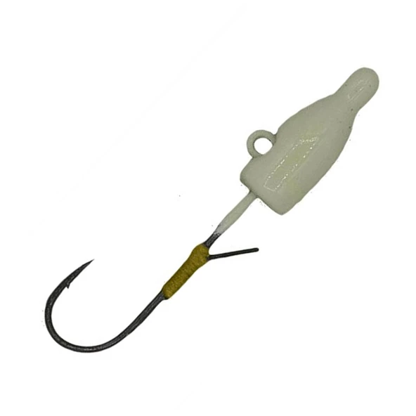 Owner 11606 JH-83G Mebaru Dama Glow Lrf Jig Head  0.4 Gr 10 No ürün görseli 1