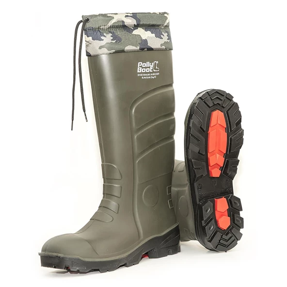 Polly Boot Galaxy Vega Koyu Haki - Yeşil Boğazlı Çizme   45 No ürün görseli 1