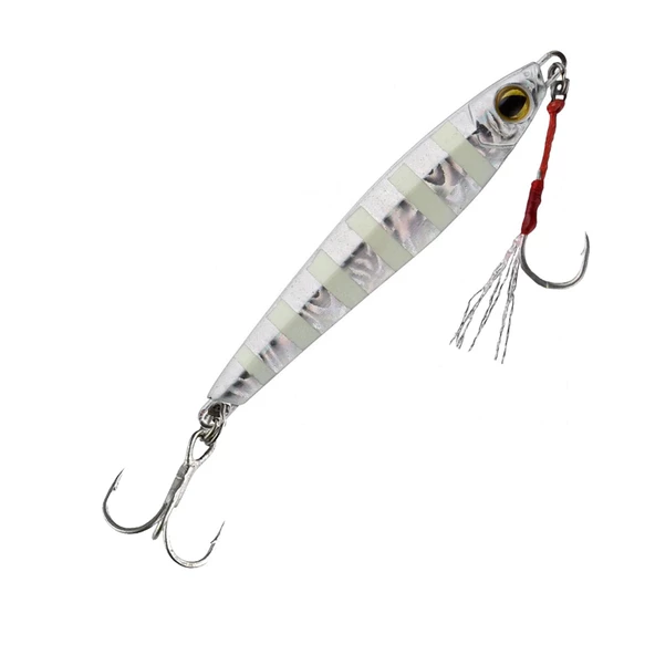 Apia Seiryu Hyper 15gr Metal Jig Yem  10 Zebra Glow ürün görseli 1