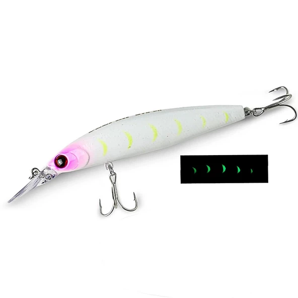 Fujin Deeper 97S-DR 97mm 18gr Sinking Maket Balık  034 Glow Purple ürün görseli 1