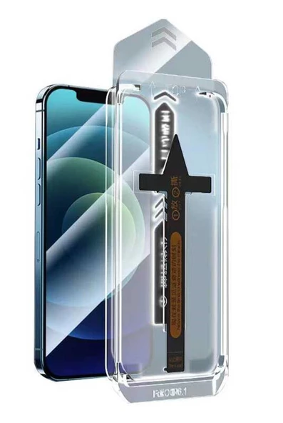 iPhone 15 Pro Max Süper Fast Temperli Ekran Koruyucu - Resim 3