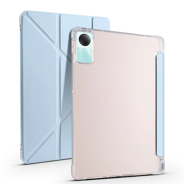 Xiaomi Redmi Pad SE Kılıf Kalem Bölmeli Standlı Smart Cover ürün görseli 1
