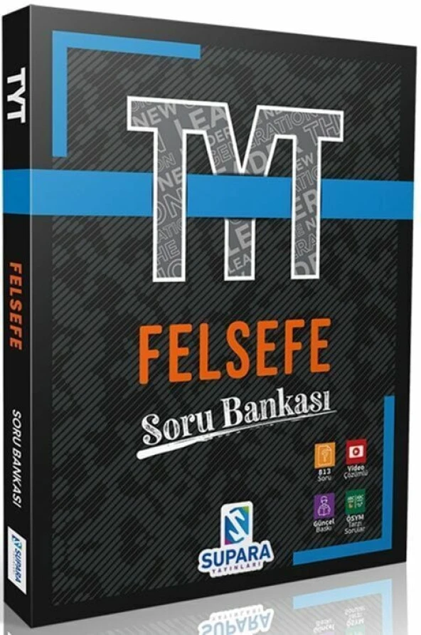 Supara Yayınları TYT Felsefe Soru Bankası ürün görseli 1
