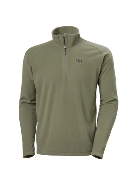 Helly Hansen Mount Fleece Erkek Yarım Fermuarlı Polar HHA..12001.431 Haki ürün görseli 1