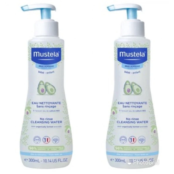 Mustela Durulama Gerektirmeyen Temizleme Sıvısı 300 ml 2 Kutu ürün görseli 1