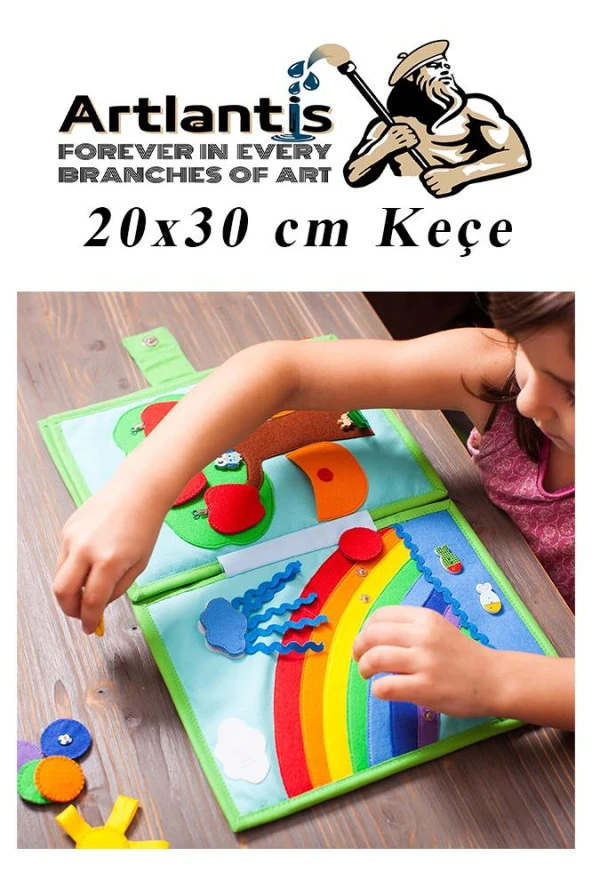 Mor Keçe 50x70 cm 2.0 mm 3 Adet Renkli Hobi Keçesi Elişi Keçesi Anasınıfı Kreş Okul Öncesi ürün görseli 1
