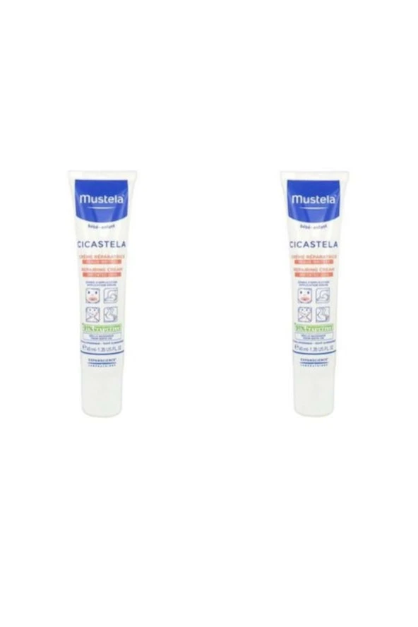Mustela Cicastela Onarıcı Bakım Kremi 40 ml 2 Kutu ürün görseli 1