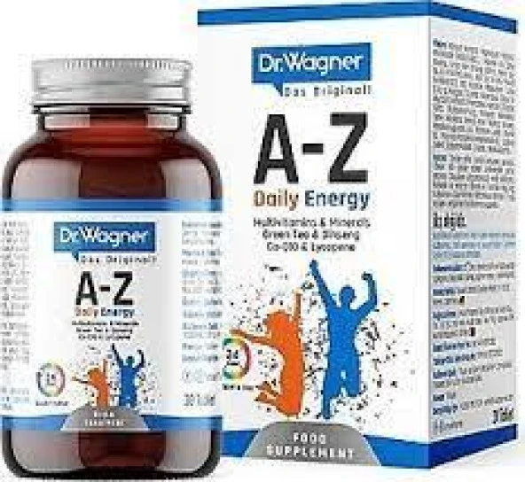 Dr. Wagner A-Z Daily Energy 30 Tablet ürün görseli 1