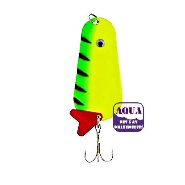 Captain 6110 Turna Kaşığı 30 gr Favorit 7 cm - Aquaav Turna Spin At Çek Metal Olta Kaşığı ürün görseli 1
