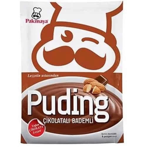 Pakmaya Çikolatalı Bade Mli Puding 105 G ürün görseli 1