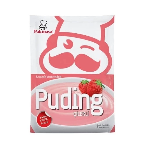 Pakmaya Çilekli Puding 125 G ürün görseli 1