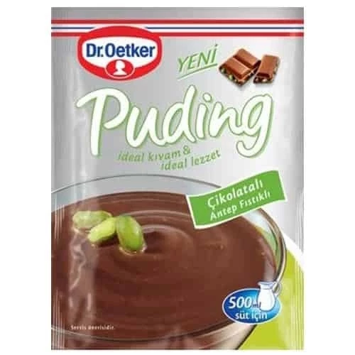 Dr.oetker Puding Çikolata Antepfıst.100 G ürün görseli 1