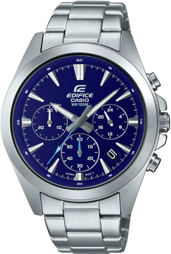 CASIO EDIFICE EFV-630D-2AVUDF ÇELİK ERKEK KOL SAATİ ürün görseli 1