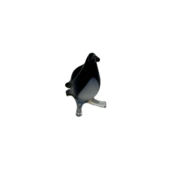 El Yapımı Mini Murano Cam Penguen Biblo A155-02 ürün görseli 1