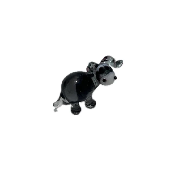El Yapımı Mini Murano Cam Eşek Biblo A156-06 ürün görseli 1