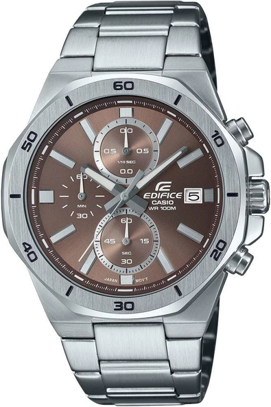 CASIO EDIFICE EFV-640D-5AVUDF ÇELİK ERKEK KOL SAATİ ürün görseli 1