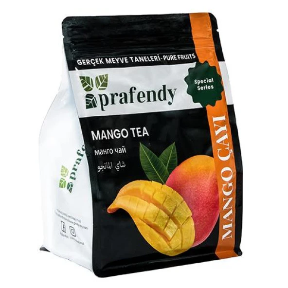 PRAFENDY MANGO ÇAYI - GERÇEK MEYVE TANELİ 1000 GR ürün görseli 1
