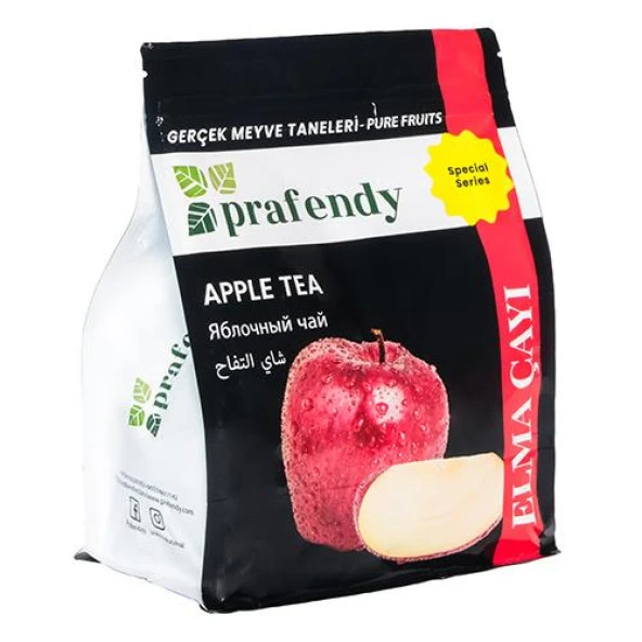 PRAFENDY ELMA ÇAYI GERÇEK MEYVE TANELİ 1000 GR ürün görseli 1