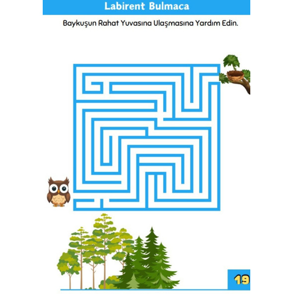 Çocuklara Süper Ötesi Labirent Bulmaca Kitabı (3-9 Yaş) - Resim 5