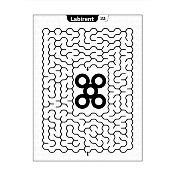 Sembollü Labirent Bulmaca Kitabı (4-9 YAŞ) - Resim 4