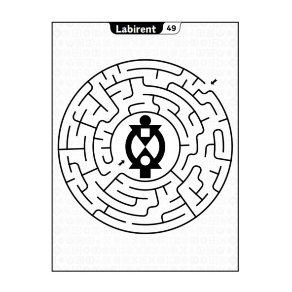 Sembollü Labirent Bulmaca Kitabı (4-9 YAŞ) - Resim 6