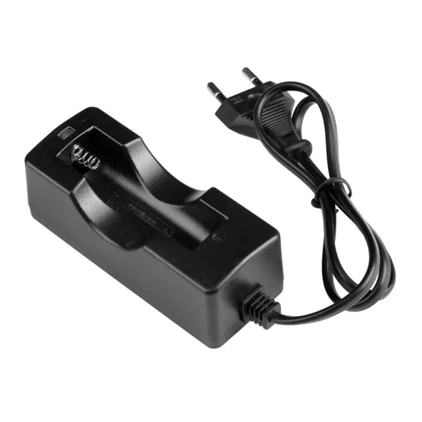 Ayt Powermaster 4.2 Volt 1000 Ma Li-on Pil Şarj Cihazı Aleti 18650 Uyumlu Model ürün görseli 1