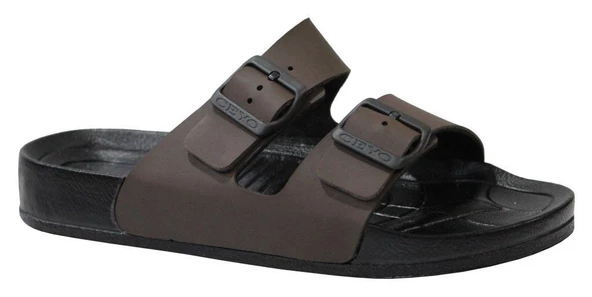Ceyo Bermuda-M2 Kahve Ortapedik Erkek Terlik & Sandalet ürün görseli 1