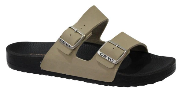 Ceyo Bahama-10 Camel Ortapedik Erkek Terlik & Sandalet ürün görseli 1