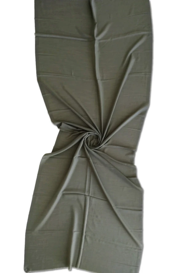 Algelsineve Şal, Baş Örtüsü, Haki Çok Amaçlı Örtü, 70x180cm, Polyester ürün görseli 1