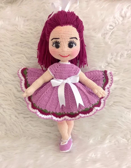 Nare Bebek Amigurumi Organik Oyuncak ürün görseli 1
