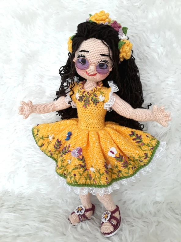 Yaz Bebek Amigurumi Organik Oyuncak ürün görseli 1