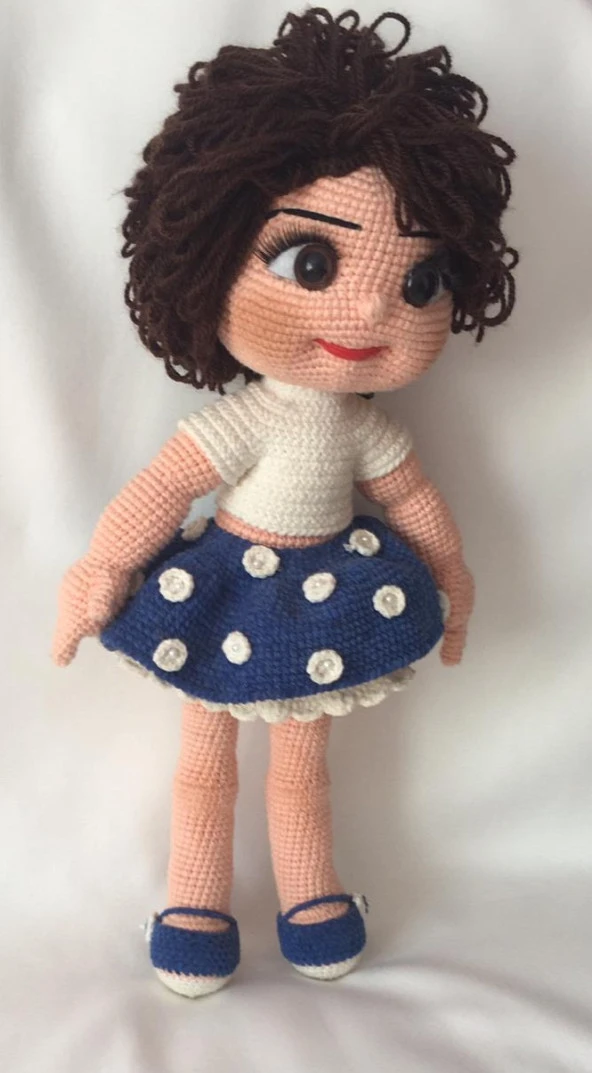 Buse Bebek Amigurumi Organik Oyuncak ürün görseli 1