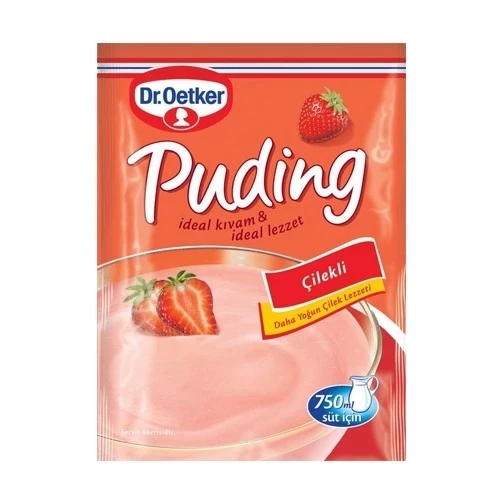 Dr.oetker Puding Çilekli 125 Gr ürün görseli 1