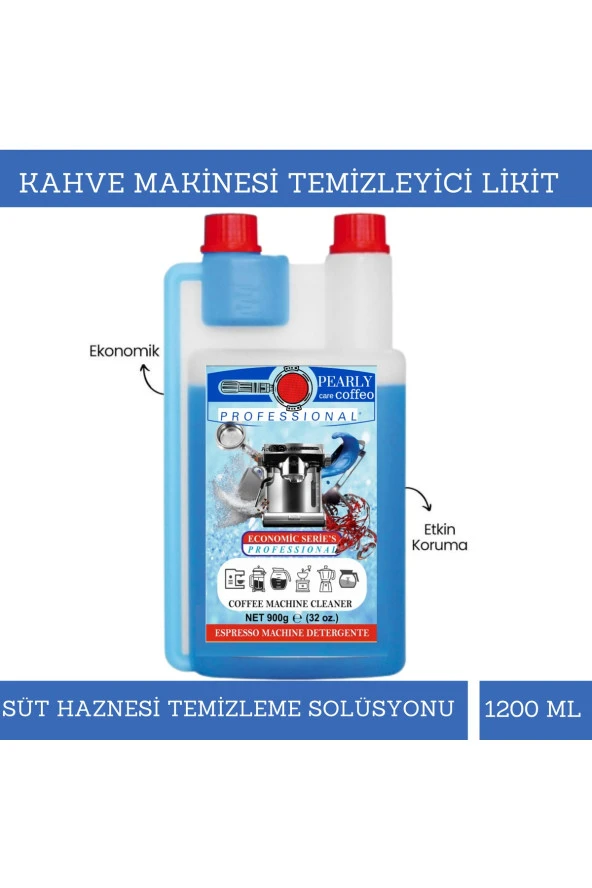 Pearly Care Coffeo Kahve Makinesi Temizleyici Süt Haznesi Ve Süt Çubugu Temizleyici Sıvı 1000 ml ürün görseli 1