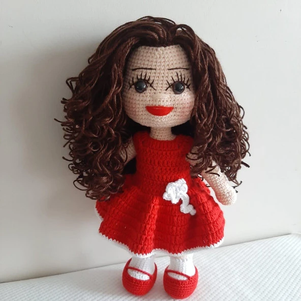 Hanzade Bebek Amigurumi Organik Oyuncak ürün görseli 1