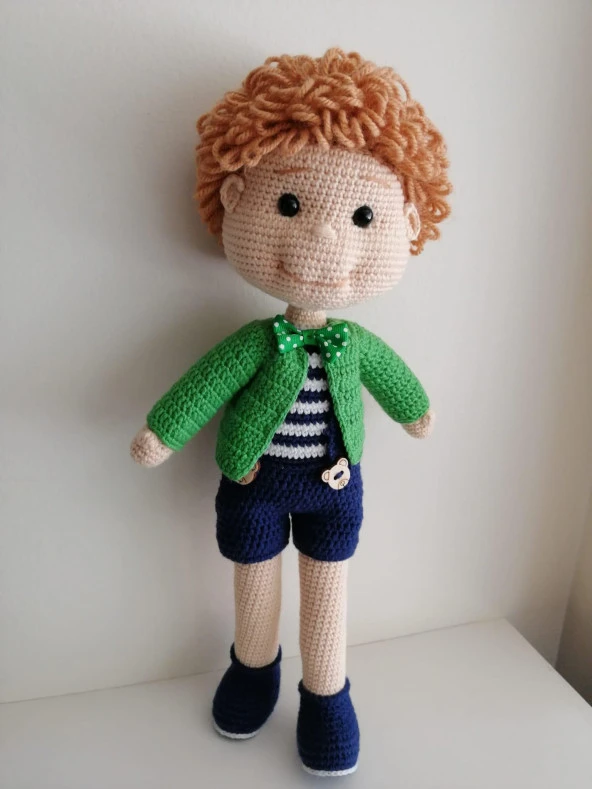 Mami Bebek Amigurumi Organik Oyuncak ürün görseli 1