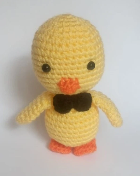 Küçük Civciv Amigurumi Organik Oyuncak ürün görseli 1