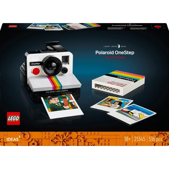 Lego ideas 21345 Polaroid OneStep SX-70 Kamera ürün görseli 1