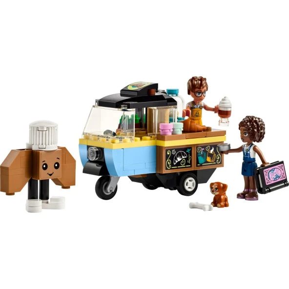 Lego Friends 42606 Mobil Pastane - Resim 3
