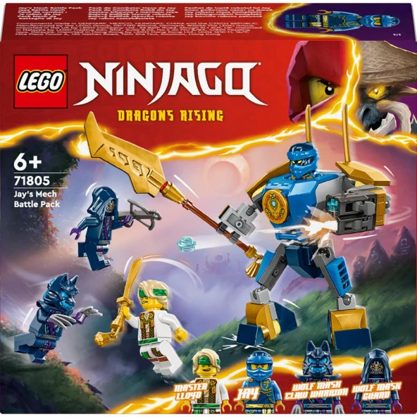 Lego Ninjago 71805 Jays Mech Battle Pack ürün görseli 1