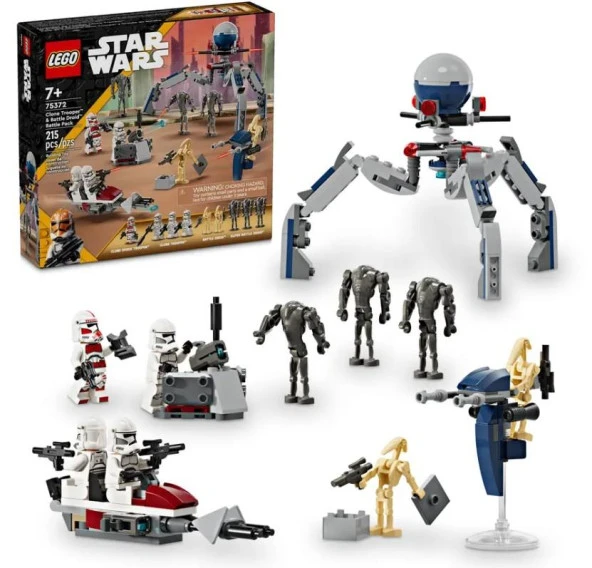 Lego Star Wars 75372 Clone Trooper & Battle Droid Battle Pack ürün görseli 1