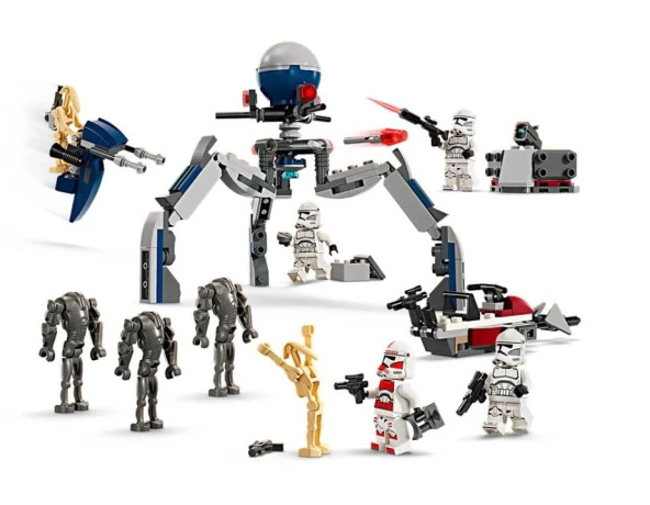 Lego Star Wars 75372 Clone Trooper & Battle Droid Battle Pack - Resim 2