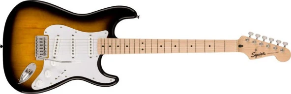Squier Sonic Stratocaster Akçaağaç Klavye 2 Ton Sunburst Elektro Gitar ürün görseli 1