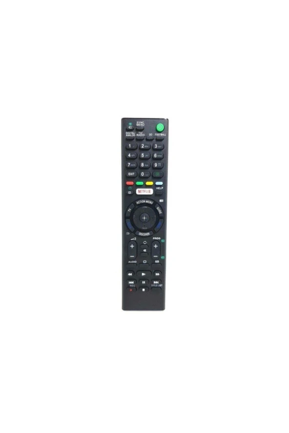 Sony Rmt-tx100d Uyumlu Netflıx 3d Smart Led Tv Uyumlu Kumanda ürün görseli 1
