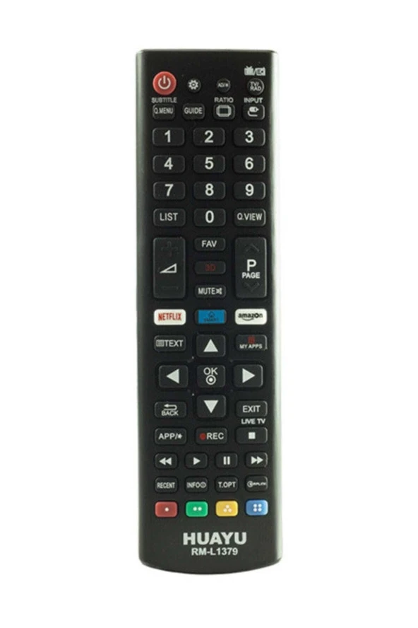 Kl Rm-l1379 Lg 3d Netflıx Ve Amazon Tuslu Lcd Kumanda ürün görseli 1