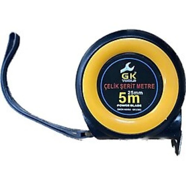 GK Çelik Şerit Metre 5M x 25MM ürün görseli 1