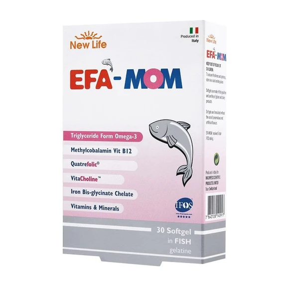 New Life Efa Mom 30 Kapsül ürün görseli 1