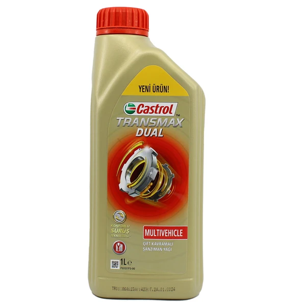 Castrol Transmax Dual 1 Lt Çift Kavramalı Şanzıman Yağı ürün görseli 1