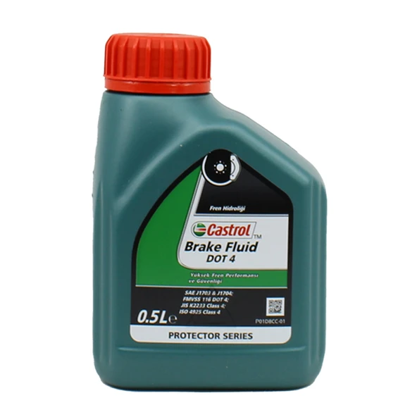Castrol Brake Fluid DOT 4 500 ML Fren Hidrolik Sıvısı ürün görseli 1