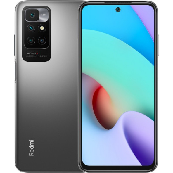 Xiaomi Redmi 10 2022 6GB Ram 128GB Gri (Xiaomi Türkiye Garantili) ürün görseli 1
